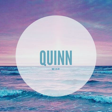 Quinn #Names #Quinn #BabyNames Pink, Blue