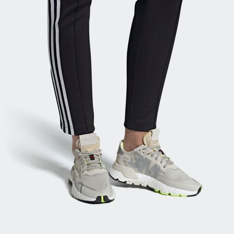 Adidas Nite Jogger Women, Adidas Nite Jogger, Fancy Footwear, Nite Jogger, Joggers Shoes, Yeezy Shoes, Shoes Adidas, Adidas X, New Sneakers