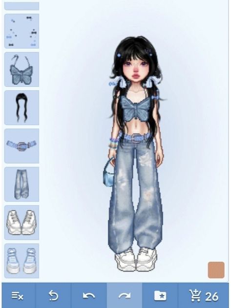 Everskies Characters, Soft Ideas, Avatar Design, Harajuku Fashion Street, Bratz Inspired Outfits, Fashion Gal, Concert Fits, Virtual Fashion, Cute Simple Outfits