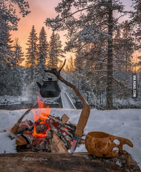 Just Finnish things Inktober Ideas, Camping Lifestyle, Camping Inspiration, Camping Aesthetic, Bushcraft Camping, Winter Camping, Camping Ideas, Camping Survival, Outdoor Survival