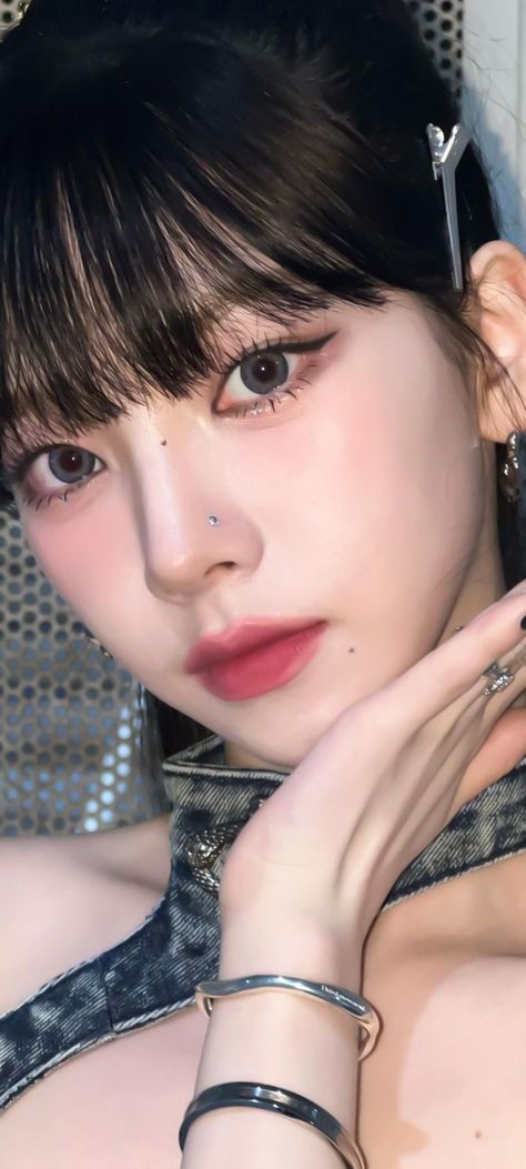 Karina Eye Makeup, Aespa Eye Makeup, Kpop Idol Eye Makeup, Aespa Karina Makeup, Karina Aespa Makeup, Kpop Makeup Looks, Aespa Makeup, Karina Makeup, Kpop Idol Makeup