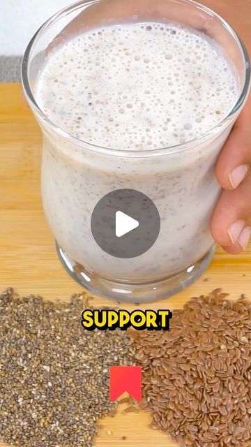 Weight Loss🇺🇸 on Instagram: "Combine chia and flax seed...
#recipes #recipe #naturalremedy #naturalremedies #healthy #fyp #usa" Chia Seed And Flax Seed Recipe, Chia And Flax Seed Recipes, Chia Flax Seed Recipes, Flaxseed Drink, Flax Seed Milk Recipe, Flax Seed Drink, Flax Seed Water, Fat Burning Smoothies Belly, Chai Seed