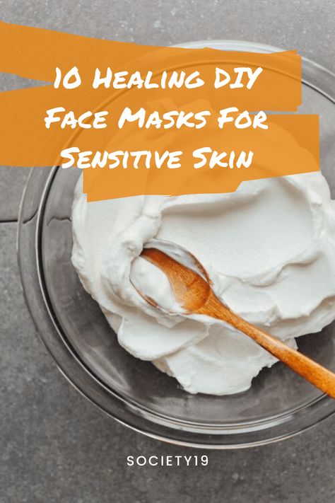 Face Masks For Sensitive Skin, Face Mask Sensitive Skin, For Acne Skincare, Skin Care Products For Acne, Hydrating Face Mask Diy, Skin Care Routine For Teens, Soothing Face Mask, Products For Acne, Mask For Dry Skin