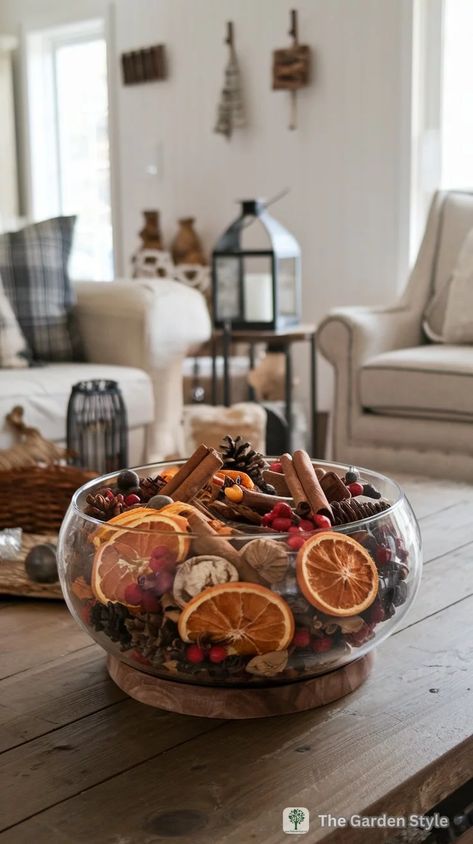 15 Creative Dried Orange Slice Ornaments for Stunning Home Decor - The Garden Style Decorate With Dried Oranges, Dry Orange Slices Decoration, Dried Oranges Decor, Dried Fruit Christmas Tree, Orange Christmas Decorations, Cranberries Decor, Fall And Christmas Decor, Orange Slice Ornaments, Dried Orange Ornaments