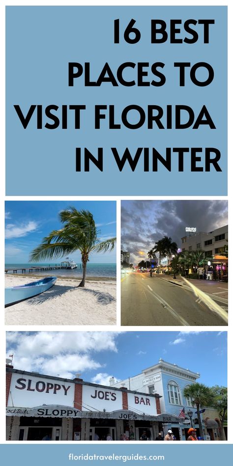 Experience the magic of Florida in winter! Swap snow for sand as you explore warm beaches, outdoor adventures, and vibrant culture. Packing For Florida In December, Pack For Florida Vacation In Winter, Destin Florida Things To Do In Winter, Florida Winter, Florida In January, Coco Beach Florida, Florida In December, Winter In Florida, Best Winter Vacations