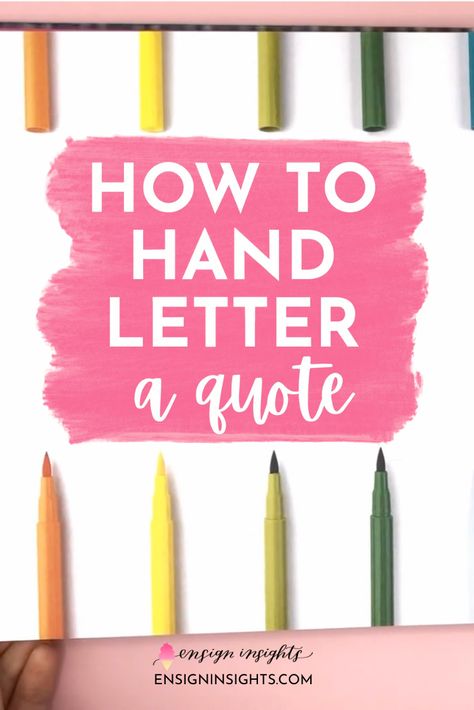 Handlettering Quotes Inspiration, Lettering Techniques, Hand Lettered Quotes, Brush Lettering Font, Calligraphy Crafts, Pretty Hand Lettering, Hand Lettering 101, Lettering For Beginners, Lettering Worksheets