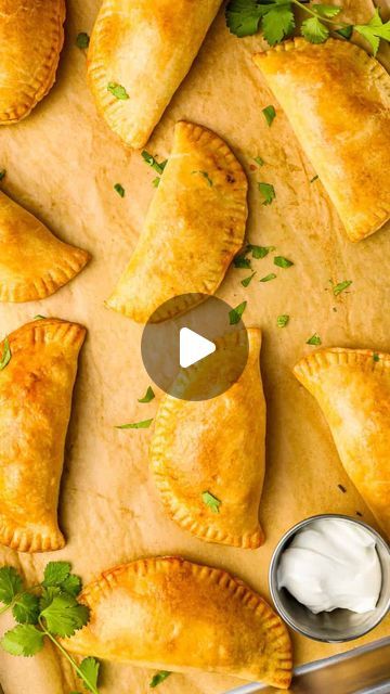 Beef Empanadas Recipe, Empanada Dough, Seasoned Ground Beef, Empanadas Dough, Empanada Recipe, Beef Empanadas, Empanadas Recipe, Homemade Beef, Easy Beef