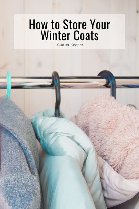 Say goodbye to coat clutter with our comprehensive storage guide! Explore innovative solutions for storing winter coats, whether you have a closet or not. From DIY shelves to under-bed storage, find the perfect fit for your space. Dive into our expert tips on Clutter Keeper now! Clever Coat Storage, Coat Storage Ideas Space Saving, Coat Hanging Ideas, Winter Coat Storage, Coat Organization, Jacket Storage Ideas, Coat Storage Ideas, Coat Storage Small Space, Jacket Storage