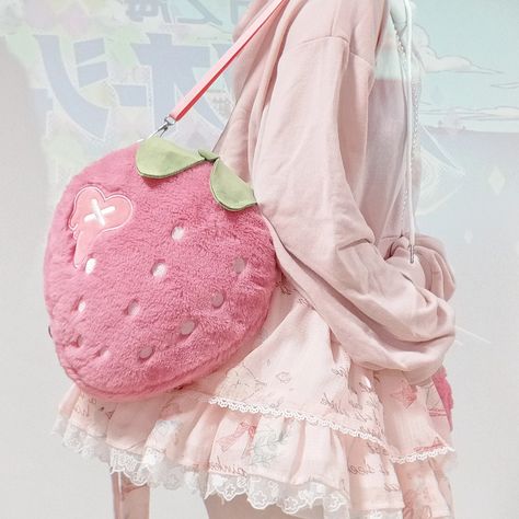 Kawaii Outfit Ideas, 3 Girl, Accessory Inspo, Girly Bags, Kawaii Accessories, Pinkie Pie, Pretty Bags, Cute Purses, J Fashion