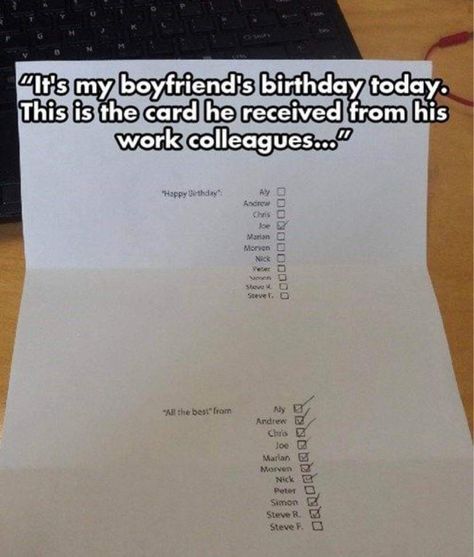 Gift Pranks, Pranks To Pull, Work Fails, Work Humor, Funny Birthday Cards, Birthday Humor, Bones Funny, Funny Images, Really Funny