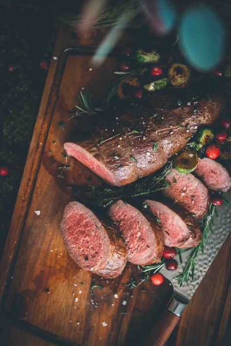 Sous Vide Beef Tenderloin - Girl Carnivore Garlic Herb Prime Rib, Perfect Beef Tenderloin, Bottom Round Roast Recipes, Beef Tenderloin Roast Recipes, Smoked Prime Rib, Prime Rib Roast Recipe, Beef Tenderloin Recipes, Beef Tenderloin Roast, Rib Roast Recipe