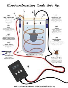 Electroforming Tutorial - Free Step by Step Guide to Making Copper Ele – Enchanted Leaves Electroforming Tutorial, Capm Exam, Electroplating Diy, Electroplating Jewelry, Copper Electroformed Jewelry, Copper Electroforming, Electronics Basics, Tutorial Ideas, Metal Etching