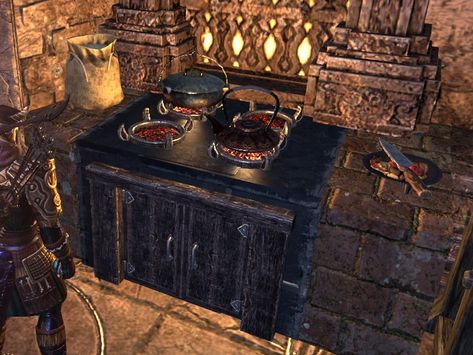 Imgur: The magic of the Internet Elder Scrolls Online House Decorating, Elder Scrolls Online Housing, Eso Housing Ideas, Eso Houses, Eso Housing, Skyrim Tavern, Elder Scrolls Oblivion, Housing Ideas, Elder Scrolls Online