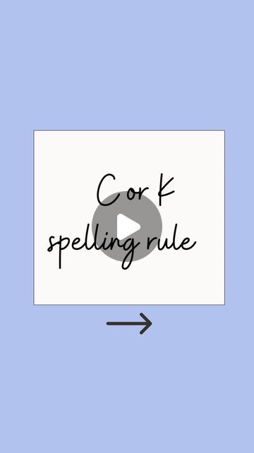 Alana Sutherland |  You CAN teach your child to read on Instagram: "Have you heard this little jingle to go with? 

“C goes with a, o, u

& K goes with the other two” 🎶 

Comment MANUAL to get the details about this resource + the rest of the sounds, rules & patterns in the language. 

📣 I’ll also send you the back to school discount code. Ends tomorrow!" K And C Rule Poster, Ck Spelling Rule, C Or K Spelling Rule, Ie Ei Spelling Rule, Ee Ea Spelling Rule, Spelling Rules, Teaching Strategies, Kids Reading, Helpful Tips