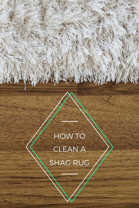 Shag rugs are one of the hardest things to clean. Here's how to do it. Clean White Shag Rug, Clean Shaggy Rug, White Shag Rug Living Room, Cleaning Shag Area Rug, Cleaning A Shag Area Rug, Clean A Shag Area Rug, How To Clean Shag Area Rug, How To Clean Area Rug At Home, Clean A Shag Rug