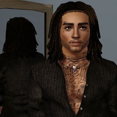 Ziggy Marley by SimsBySelena - The Exchange - Community - The Sims 3 Sims 3 Exchange Cc, Sims 3 Tattoos Cc, Sims 3 Urban Cc, Sims 3 Black Cc, Sims 3 Exchange, Sims 3 Afro Hair, Sims 3 Male Cc, Sims 3 Black Hair, Sims 3 Cc Male