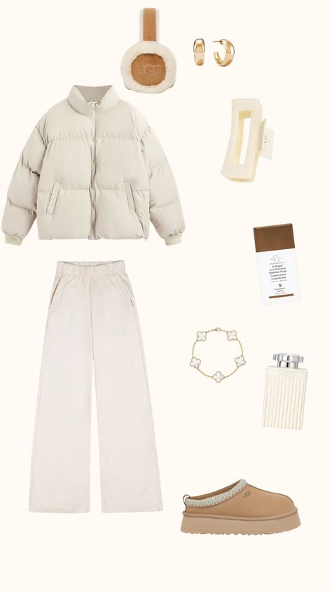 Vanilla Core Aesthetic Outfits, Vanilla Girl Winter, Outfit Inspo Christmas, Aesthetic Vanilla Girl, Vanilla Girl Aesthetic, Style Aesthetics, Boho Outfit, Chic Winter Outfits, Outfit Layout