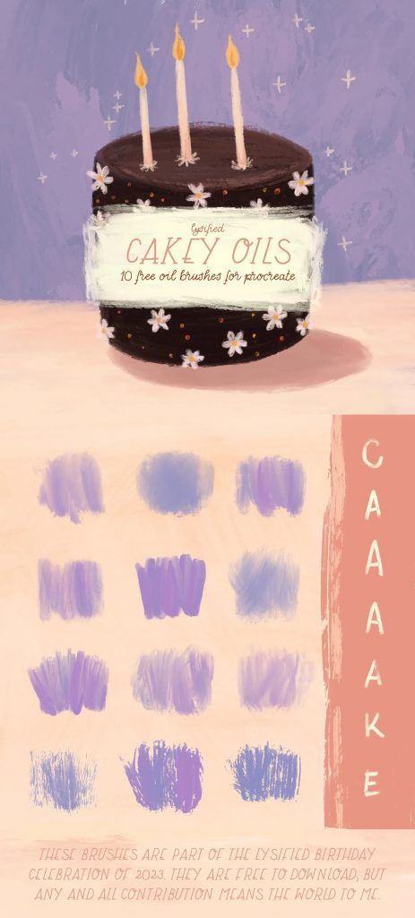 CAKEY oils - free oil painting brushes for Procreate - Free Brushes for Procreate Guache Brushes Procreate, Oil Pastel Brush Procreate, Procreate Brushes Free Painting, Oil Painting Procreate, Procreate Painting Brushes, Procreate Oil Painting, Brush Procreate Free, Procreate Brushes Free Download, Csp Brushes