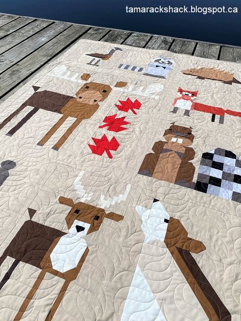 Wonderful Woodland Quilt, Moose Quilt Patterns, Woodland Quilts, Elizabeth Hartman Quilts, Circle Signs, Embroidery Ornament, Woodland Quilt, Charm Quilt, Quilt Sewing Patterns