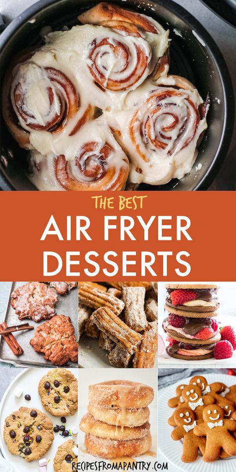 One Person Air Fryer Desserts, 3 Ingredient Air Fryer Desserts, Air Fryer Custard Pie, Pie Crust Air Fryer Recipes, Airfryer Dessert Recipes Healthy, Air Fryer Dessert For One, Smores Dessert Air Fryer, Air Fryer Unique Recipes, Air Fryer Bake Recipes