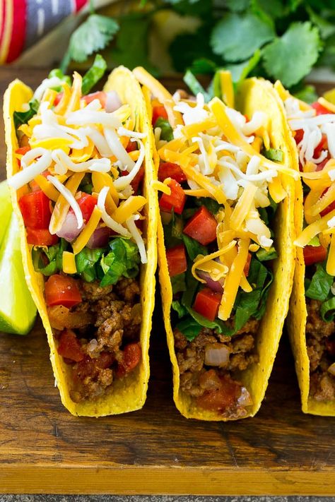 Ground Beef Taco Meat, Beef Taco Meat, Taco Recipes Ground Beef, Ground Beef Taco Seasoning, Make Taco Seasoning, Ground Beef Taco, Beef Tacos Recipes, Tacos Mexicanos, Taco Dinner