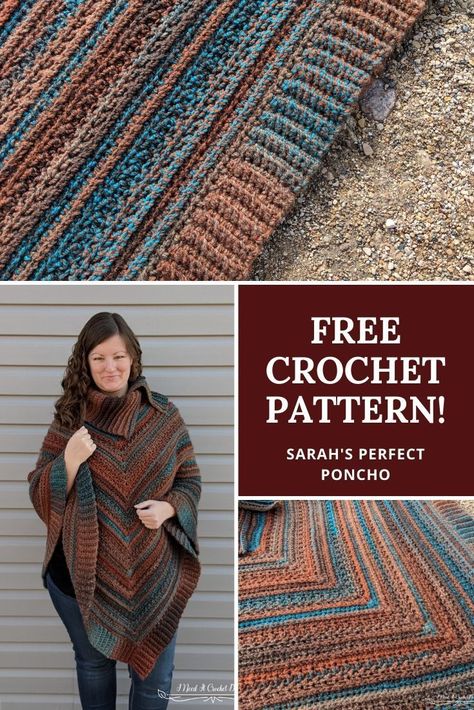 Cowl Poncho Crochet Pattern Free, Elegant Poncho Crochet Pattern, Plus Size Crochet Poncho Pattern Free, Bulky Crochet Patterns Free, Tunisian Crochet Poncho Patterns Free, Crochet Winter Poncho Free Pattern, Plus Size Crochet Poncho Pattern, Free Crochet Pattern Poncho, Crochet Turtleneck Poncho Pattern Free