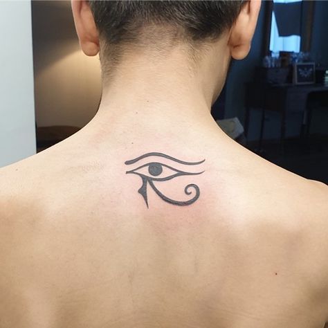 Eye Of The Horus Tattoo, Horus Eye Tattoo, Left Eye Of Horus, Breathtaking Tattoos, African Warrior Tattoos, Eye Of Horus Tattoo, Egyptian Eye Tattoos, Horus Tattoo, Harry Tattoos