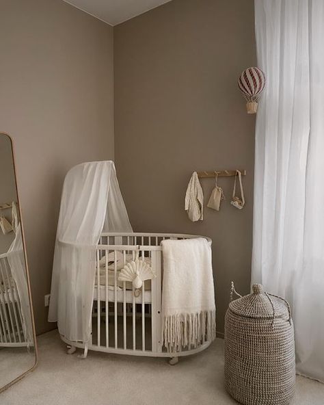 Stokke Sleepi Nursery, Stokke Crib, Rabbit Themed Nursery, Cozy Baby Room, Baby Boy Room Nursery, Dream Nurseries, Nursery Room Inspiration, Baby Room Design