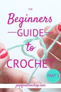 "The Beginners Guide to Crochet" Crochet For Dummies Tutorials, Crochet 101 Tutorials, Learn Crochet Beginner, Crochet For Dummies, Crochet Tutorial For Beginners, Crochet Guide, Learning Crochet, Beginning Crochet, Learning To Crochet