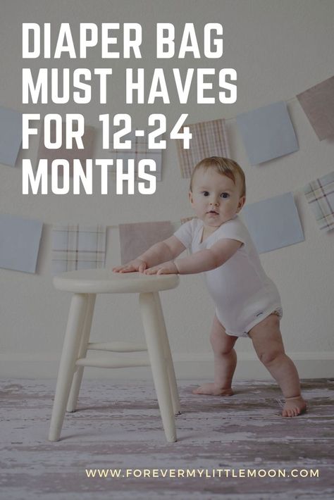 Now that our daughter is 2, I thought I would share what our diaper bag must-haves were for 12-24 months. #diaperbag #parenting #babies #toddlers #travel Diaper Bag Must Haves, Diaper Bag Checklist, Bag Must Haves, Months Of Pregnancy, Diaper Bag Essentials, Extra Clothes, Toddler Ideas, Newborn Hacks, Feeding Bottle