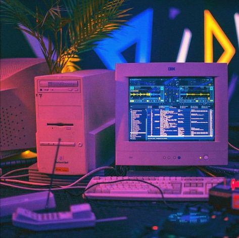 Neo. Retro. Nostalgic. — AESTHETIC. DREAMS. Retro Futurism Aesthetic, Cassette Futurism, Nostalgic Aesthetic, Old Computer, Tech Aesthetic, Retro Tech, New Retro Wave, Retro Wave, 80s Vibes