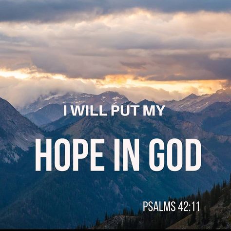 I will put my Hope in God. Blessed Life Quotes, Karma Quotes Truths, Bible Affirmations, Couple Dance Videos, Hope In Jesus, Quotes Truths, Bible Quotes Wallpaper, Hope In God, Bible Quotes Images