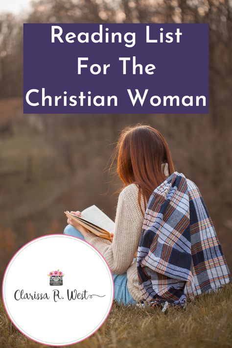 Reading List For The Christian Woman (favorite nonfiction authors) • Clarissa R. West Motherhood Encouragement, Biblical Encouragement, Nonfiction Reading, Christian Woman, Book Ends, Reading Room, Homeschool Mom, Large Family, Reading List