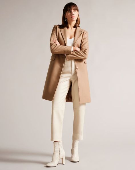 Long Coats, Wrap Coat, Long Coat, Latest Design, Ted Baker, Wool Blend, Personal Style, Latest Trends, Coats Jackets