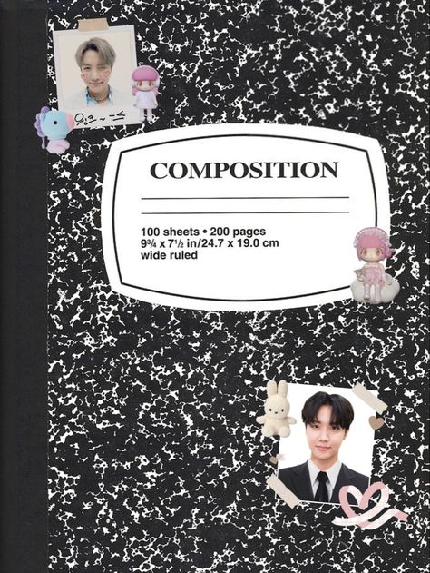 Aesthetic Kpop Journal, Goodnotes Hacks, Goodnotes Covers, Jhope Aesthetic, Goodnotes Cover, Samsung Notes, School Material, Kpop Journal, Notebook Cover Design