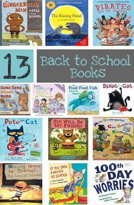 Great Books for Back to School. Books to read at the beginning of the school year. #backtoschool #school #schoolsupplies #preschool #kindergarten Pictures With Books, Back To School Books, Beginning Of Kindergarten, Back To School Pictures, The Kissing Hand, Help Baby Sleep, Kindergarten Books, Read Alouds, Children Books