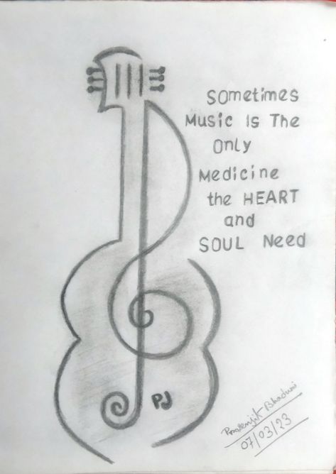 LOVE' Music 🎶 Easy Cute Sketches Doodles, Music In Art, Drawings For Crush, Easy Music Drawings, Drawing Ideas Easy Music, Guitar Drawing Sketches, Love Drawing Ideas Easy, Music Drawings Ideas Creative, Drawings With Meaning Love