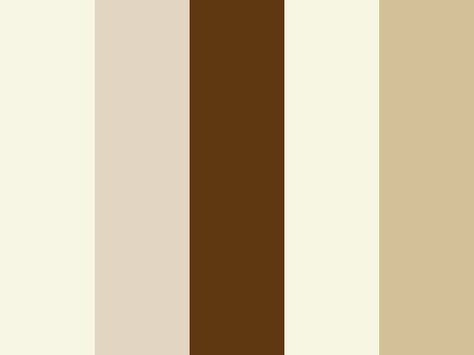 "french vanilla" by despise brown, chocolate, coffee, cream, creamy, elegent, espresso, neutral, tan, white Vanilla Aesthetic Color, Brown And White Color Palette, Vanilla Color Palette, Bathroom Schemes, Vanilla Room, Cream Palette, Vanilla Color, Creamy Color, Room Wall Painting