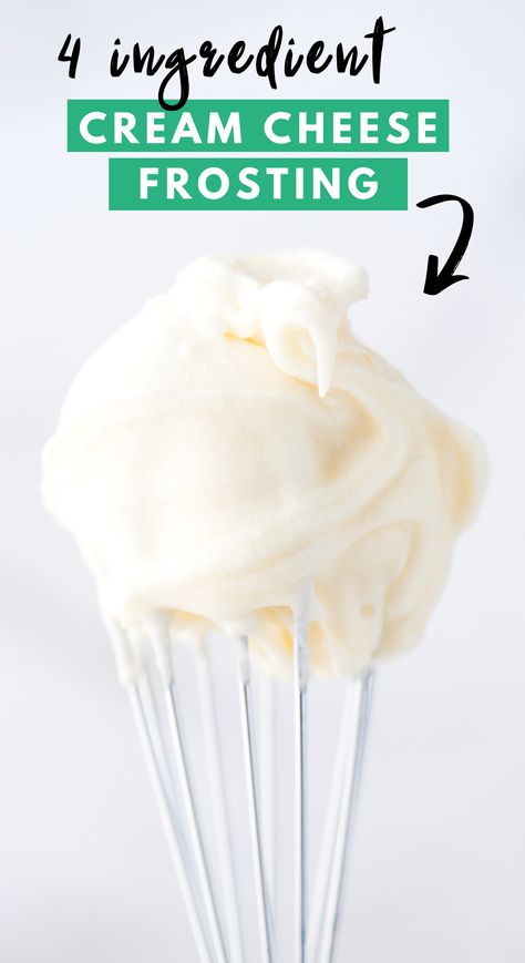 Diy Cream Cheese Frosting, Diy Cream Cheese, Homemade Cream Cheese Icing, Homemade Cream Cheese Frosting, Cream Cheese Frosting Easy, Homemade Cream Cheese, Cheese Frosting Recipe, Easy Frosting, Frosting Recipes Easy