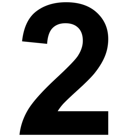 Number 2 Design Logos, 2 Logo Design Number, Number 2 Design, Large Printable Numbers, Number Graphic, Computer Icons, Tumblr Drawings, Ghost White, 2 Number