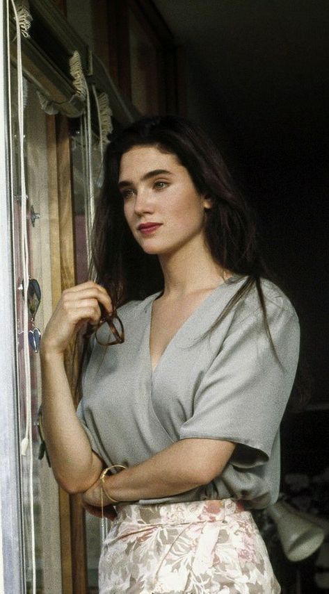 Jennifer Conely, Jennifer Connelly Young, Pulp Art, Jennifer Connelly, Girl Crushes, 90s Fashion, Celebrities Female, Pretty Woman, Pretty People