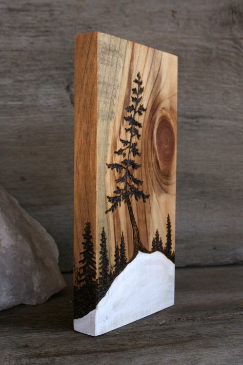 Snow Dancer Art Block Wood burning by TwigsandBlossoms on Etsy Dancer Art, Hantverk Diy, Dancers Art, Woodburning Projects, Deco Nature, Wood Burning Crafts, Diy Holz, Wood Burning Art, Wood Creations