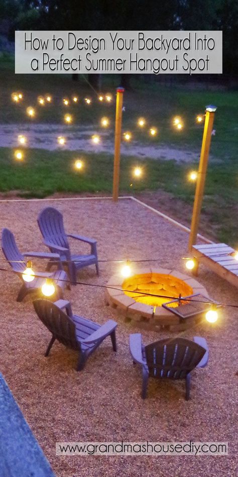 Bombfire Ideas, Garden Hangout Area, Driveway Hangout Ideas, Backyard Hangout Ideas Diy, Back Yardagins Show, Backyard Teenage Hangout, Outdoor Teenage Hangout, Hangout Spot Outside, Turning Our Trampoline Into A Hangout Spot