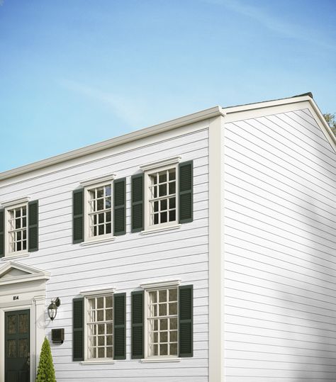 Hardie® Plank Lap Siding | James Hardie Hardy Plank, Hardy Plank Siding, Siding Styles, Siding Trim, Types Of Siding, Interior Design Plan, Hardie Plank, Shingle Siding, James Hardie