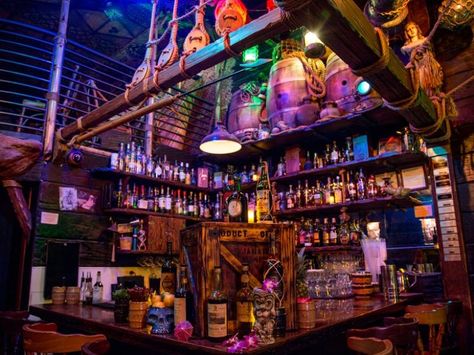 Somewhere else I need to go... Smuggler's Cove, San Francisco San Francisco Bars, Tiki Bars, Bar In Casa, Tiki Bar Decor, Tiki Lounge, Tiki Drinks, Tiki Room, Best Bars, Tiki Party