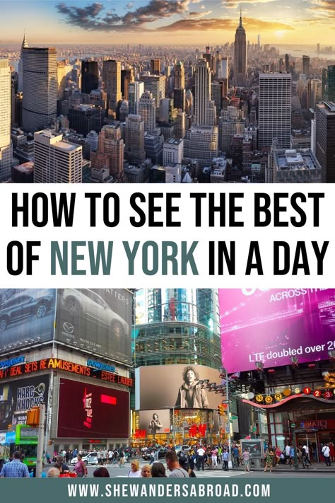 Guide To New York City, New York In Two Days, New York One Day Itinerary, Trips To New York City, A Day In Nyc, Couples Trip To New York City, Nyc Must See Bucket Lists, 2 Day Itinerary Nyc, Best Of Nyc