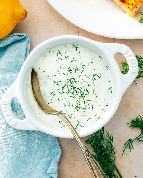 Dill Sauce for Salmon – A Couple Cooks Creamy Dill Sauce For Salmon, Salmon Sauce Recipes, Salmon Sandwich Recipes, Dill Sauce For Salmon, A Couple Cooks, Pepper Sauce Recipe, Creamy Dill Sauce, Sauce For Salmon, Pesto Salmon