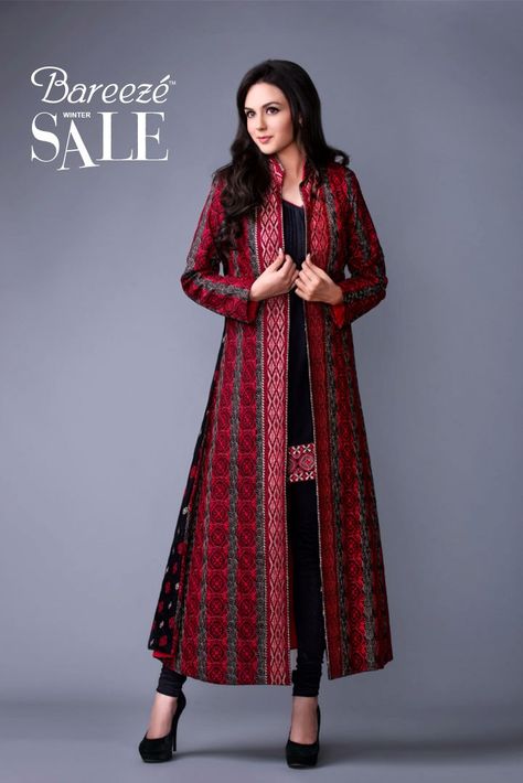 Bareeze winter collection Tenun Dress, Salwar Kamiz, Batik Fashion, Kurta Designs Women, Dress Indian, Batik Dress, Indian Designer Outfits, Asian Outfits, Designer Dresses Indian