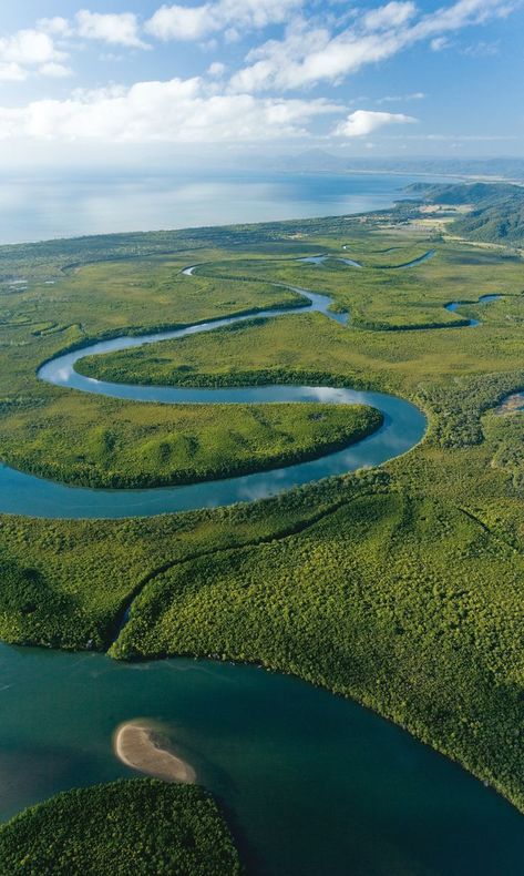 Daintree National Park, Tropical North Queensland. #worldparksday #rainforest Daintree Rainforest, Australia Vacation, North Queensland, Queensland Australia, Cairns, Great Barrier Reef, Australia Travel, Tasmania, Western Australia