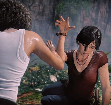 Chloe and Nadine, Uncharted: The Lost Legacy Uncharted Chloe And Nadine, Chloe Frazer Icon, Nadine Uncharted, Chloe And Nadine, Chloe Uncharted, Uncharted Series, Uncharted Game, Cartoon Video Games, Anime Reviews